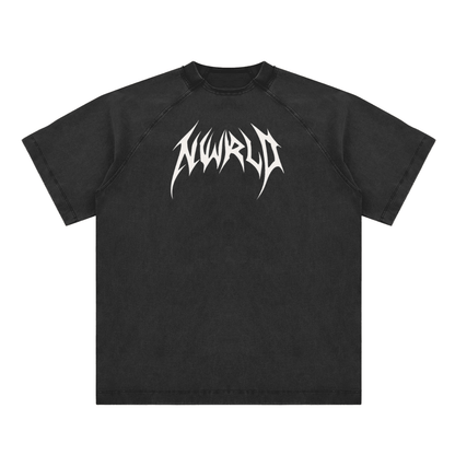 DARKMODE x METALMANIA / Vintage Washed T-Shirt - NWRLD CLOTHING