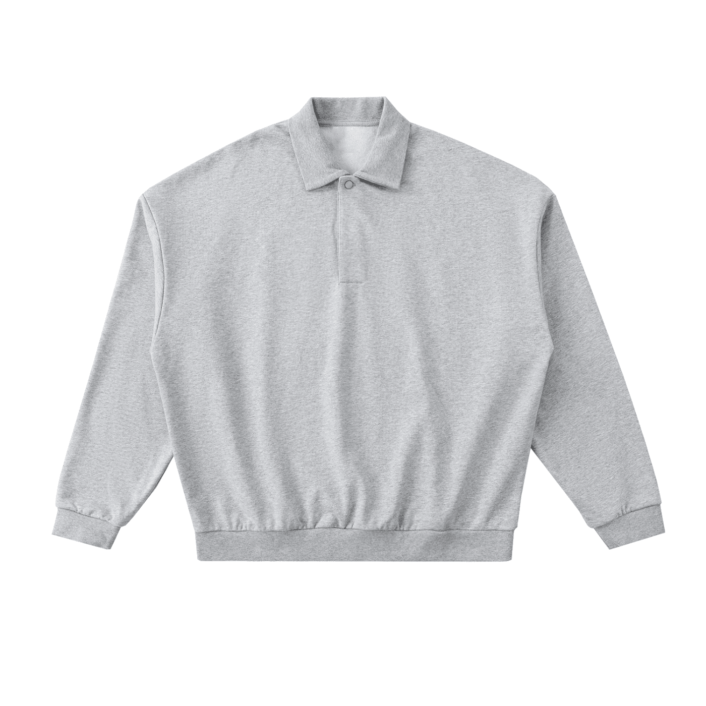 NWRLD CLEAN / Heavyweight Fleece Polo Sweatshirt - NWRLD CLOTHING