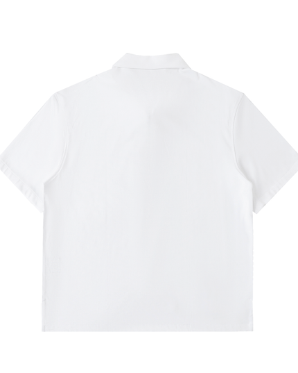 Half-Zip Cotton Polo Shirt