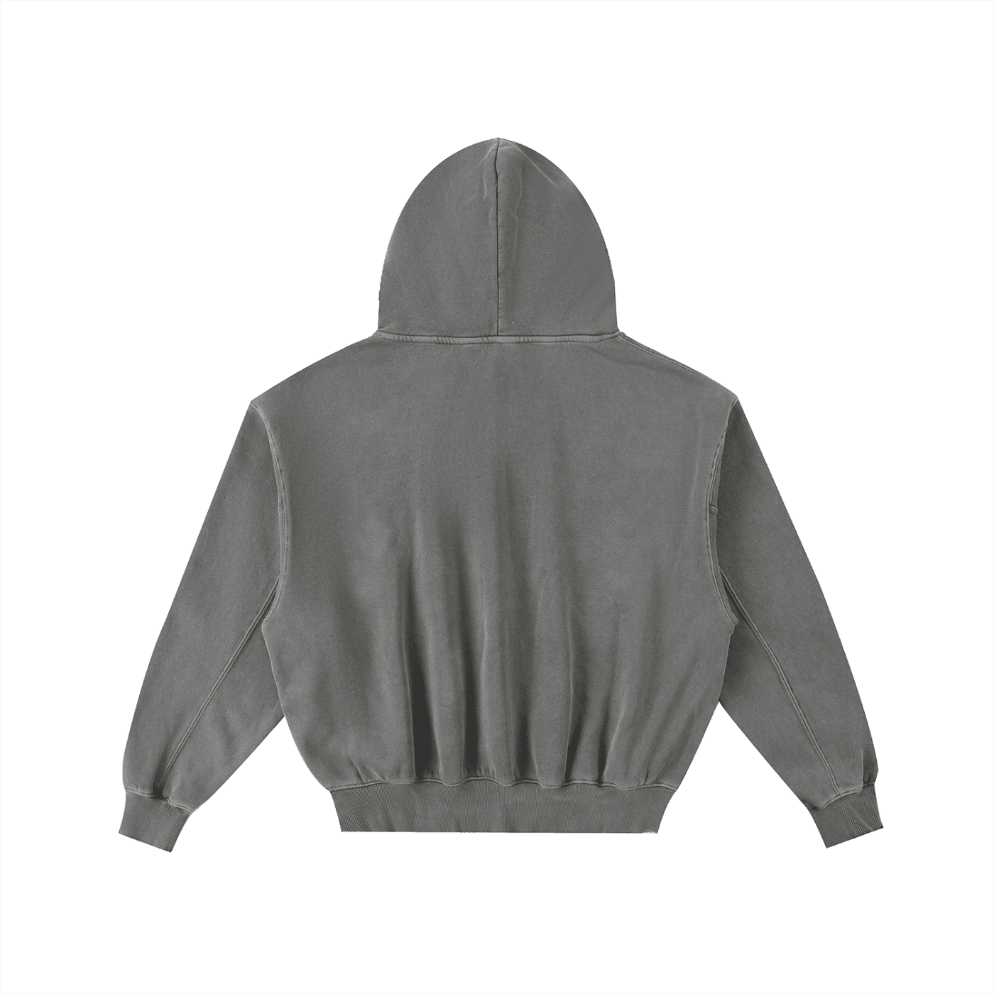 NWRLD CLEAN / Frayed Enzyme Washed Hoodie - NWRLD CLOTHING