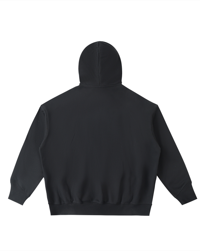 Big Hood Half-Zip Fleece Hoodie