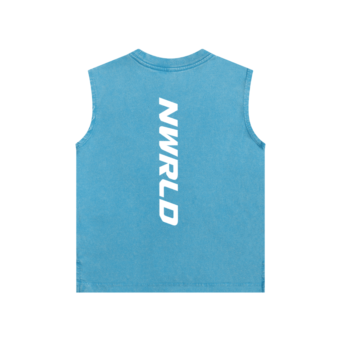 NWRLD ESSENTIALS / Snow Washed Tank Top - NWRLD CLOTHING