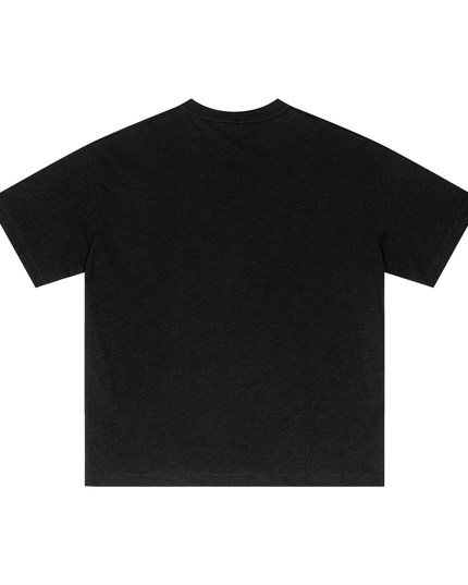 Lightweight Slub Cotton Plain T-Shirt