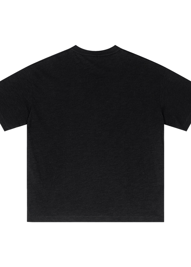 Lightweight Slub Cotton Plain T-Shirt