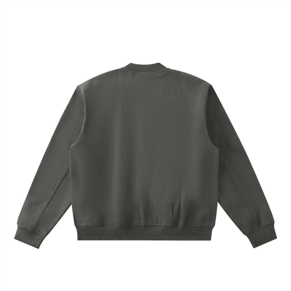 NWRLD ESSENTIAL / Zip-Up Varsity Jacket - NWRLD CLOTHING