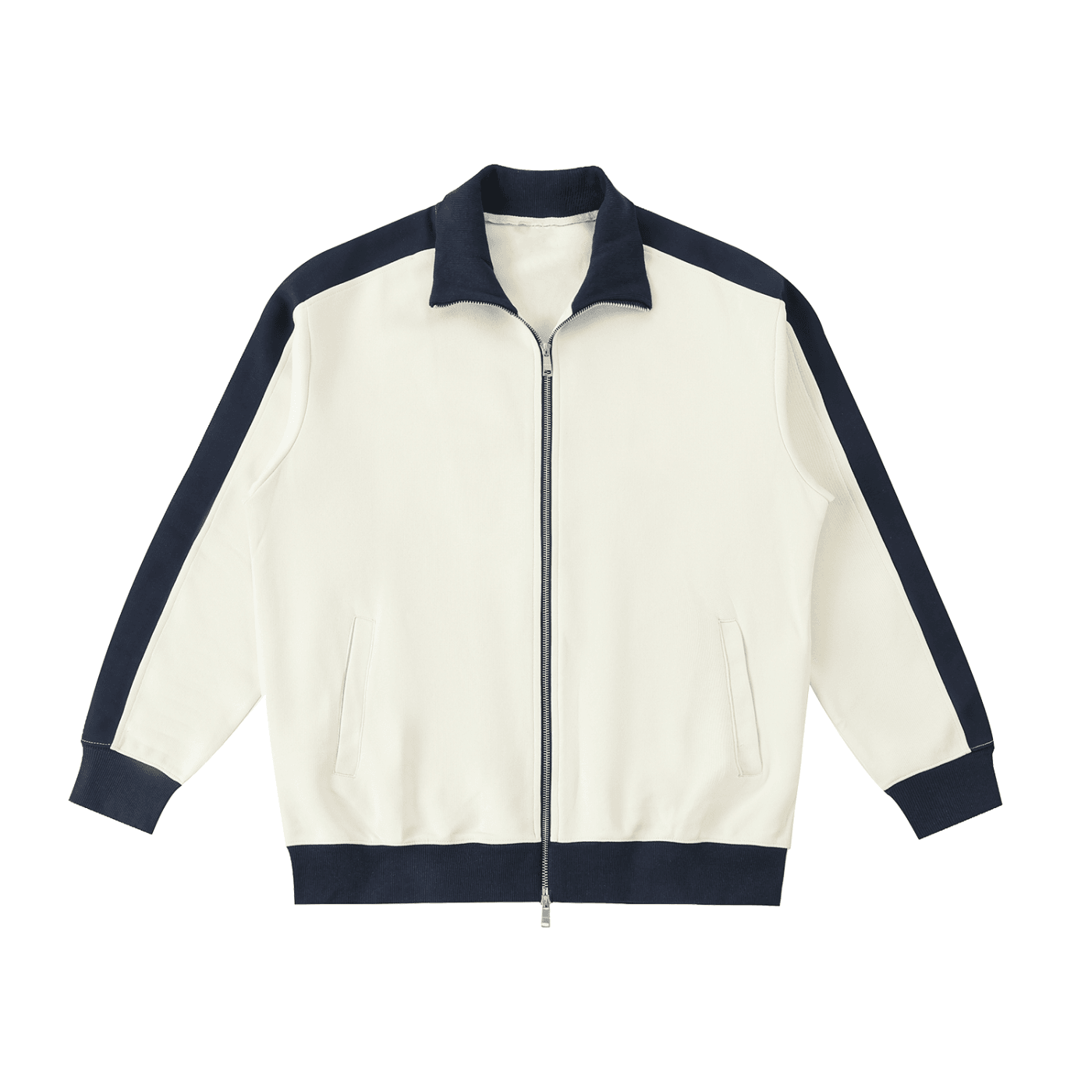NWRLD CLEAN / Contrast Trim Collar Jacket - NWRLD CLOTHING