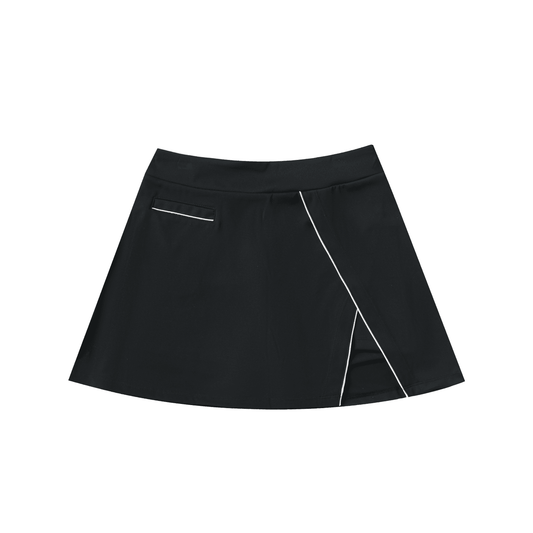 NWRLD CLEAN / High-Waist Pocketed Skirt - NWRLD CLOTHING