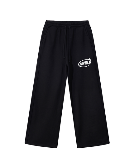 NWRLD 002 Contrast Tape Straight-Leg