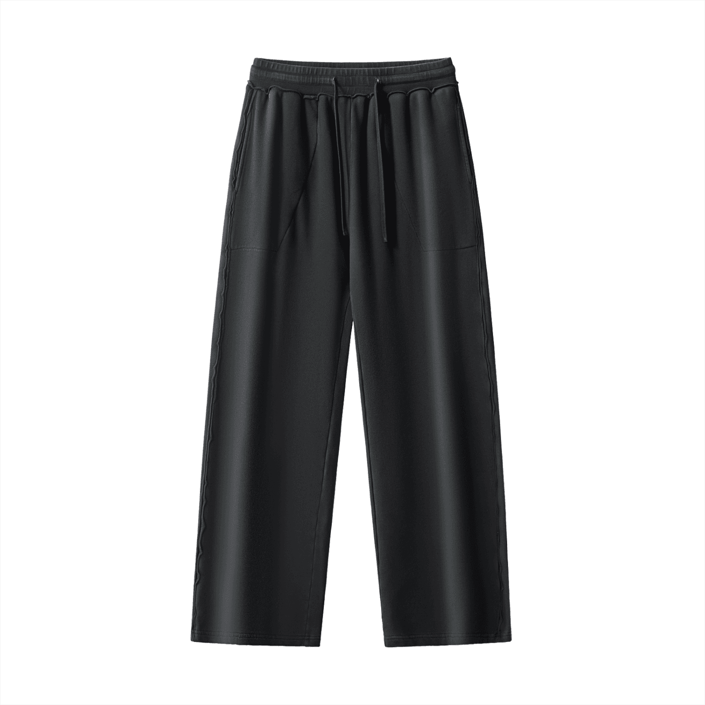 NWRLD CLEAN / Raw-Seam Enzyme Washed Sweatpants - NWRLD CLOTHING