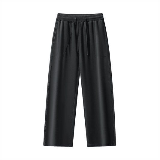 NWRLD CLEAN / Raw-Seam Enzyme Washed Sweatpants - NWRLD CLOTHING