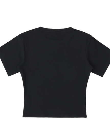 Lightweight Cocoon Shape Short Sleeve Top