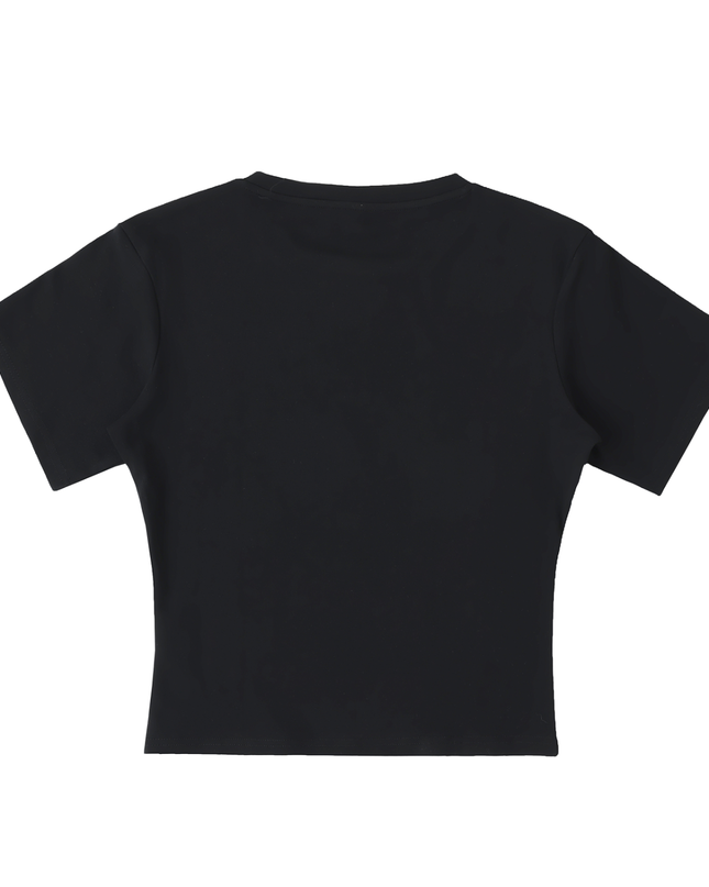 Lightweight Cocoon Shape Short Sleeve Top