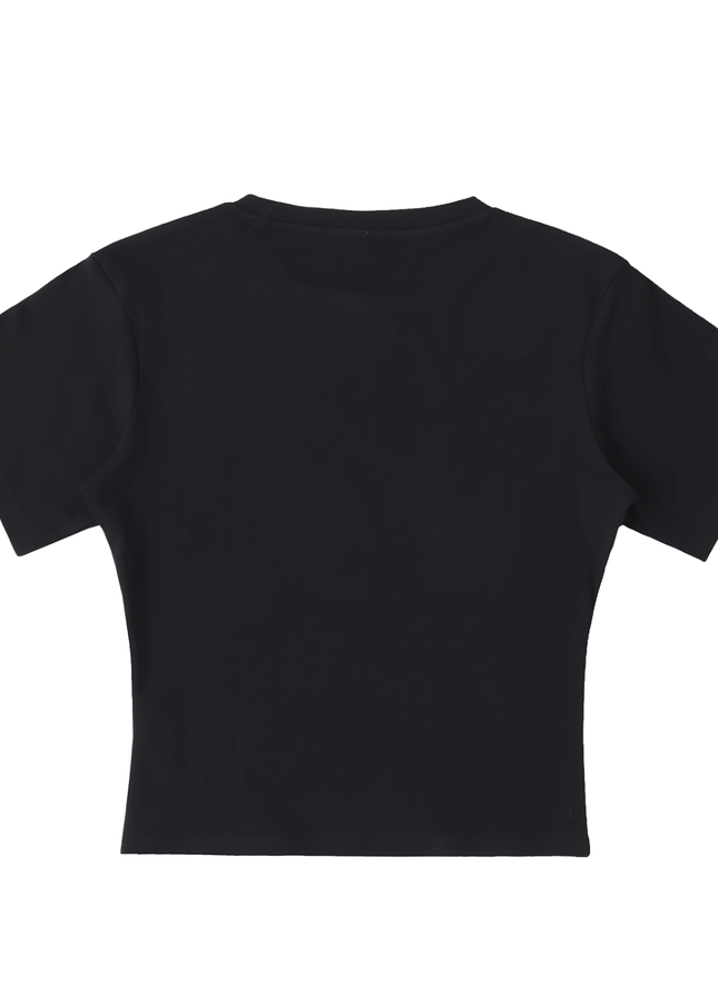 Lightweight Cocoon Shape Short Sleeve Top