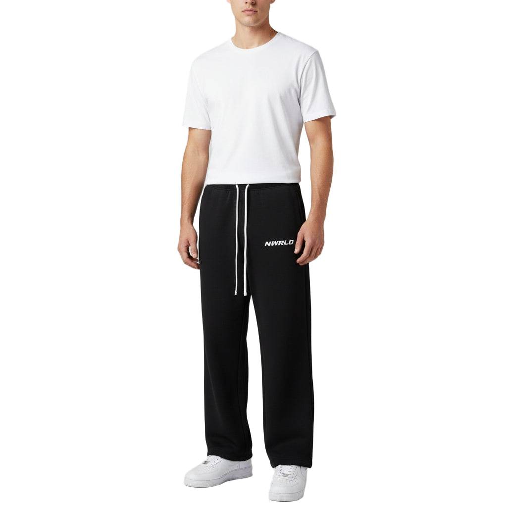 NWRLD ESSENTIALS / Streetwear Unisex Fleece Straight Leg - NWRLD CLOTHING