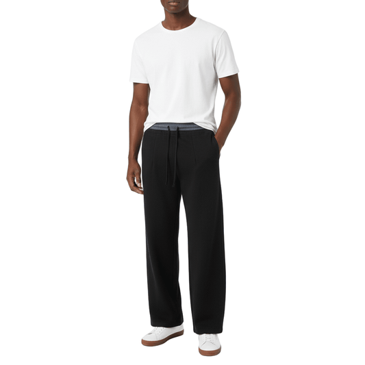 NWRLD ESSENTIALS / Plaid Contrast Waist Pants - NWRLD CLOTHING