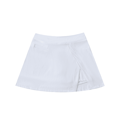 WOMENS CLEAN NWRLD / High-Waist Pocketed Skirt - NWRLD CLOTHING