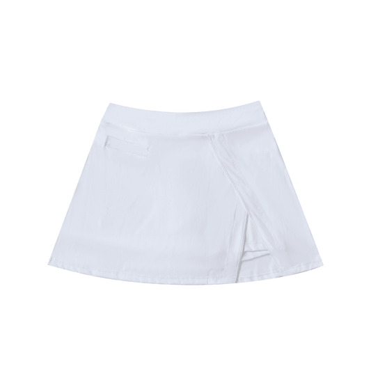 WOMENS CLEAN NWRLD / High-Waist Pocketed Skirt - NWRLD CLOTHING