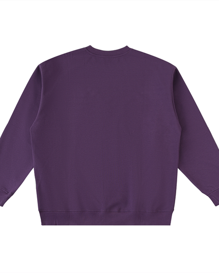 Oversized Crewneck Taped Sweatshirt