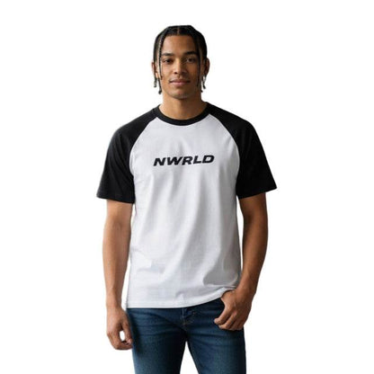NWRLD ESSENTIALS / Color-Blocked Raglan Sleeve T-Shirt - NWRLD CLOTHING