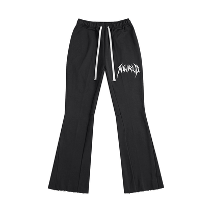 DARKMODE x METALMANIA / Flared Sweatpants - NWRLD CLOTHING
