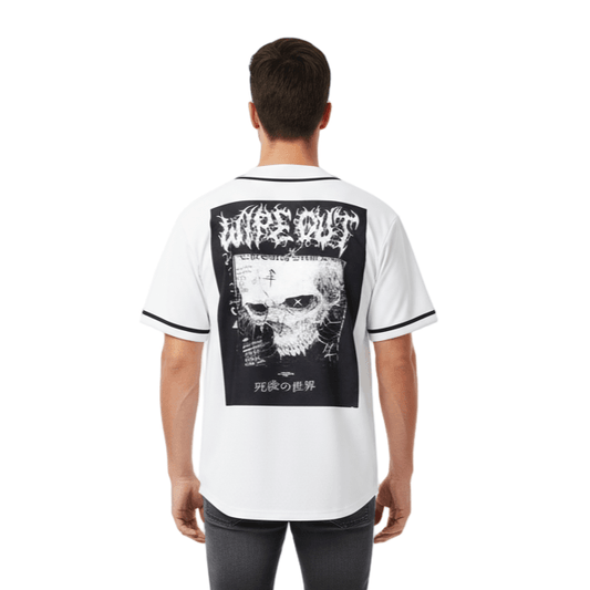 DARKMODE x METALMANIA / Button-Up Jersey - NWRLD CLOTHING