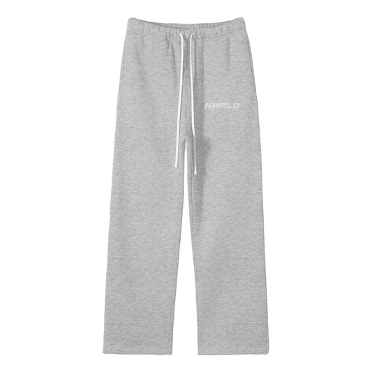 NWRLD ESSENTIALS / Streetwear Unisex Fleece Straight Leg - NWRLD CLOTHING
