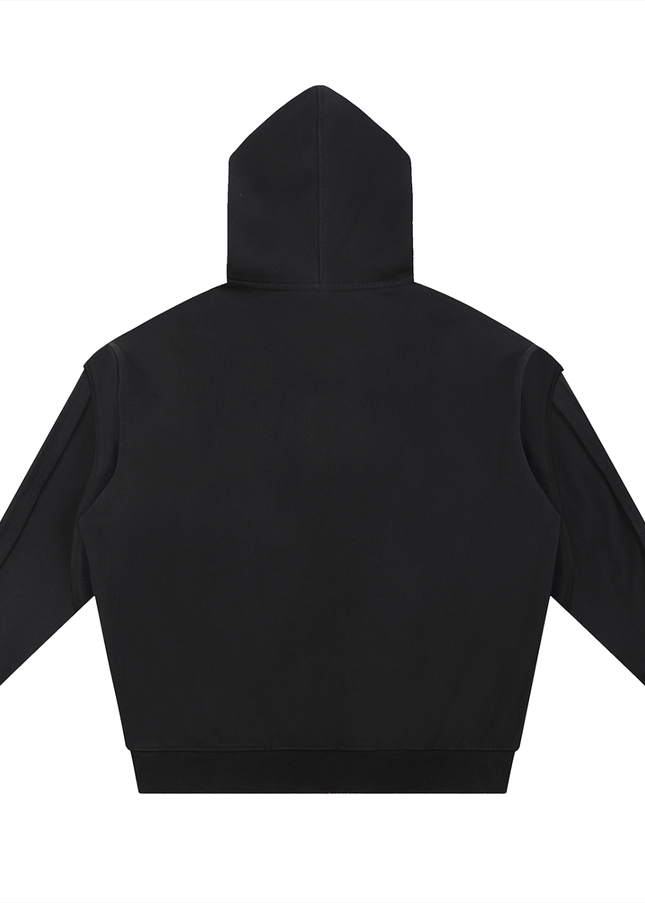 NWRLD 002 Contrast Tape Hoodie