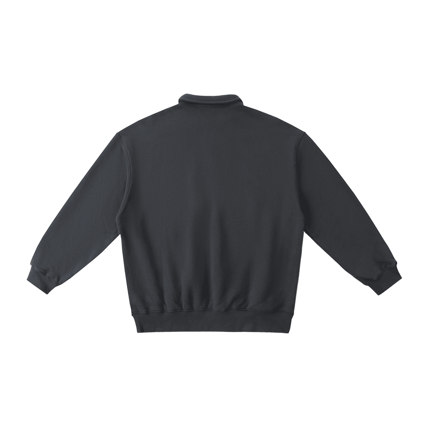 NWRLD ESSENTIALS / Polo-Collar Sweatshirt - NWRLD CLOTHING