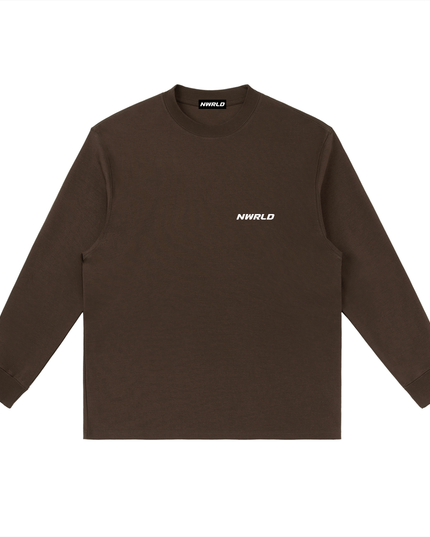 NWRLD 003 | Essential Crewneck Long-Sleeve T-Shirt
