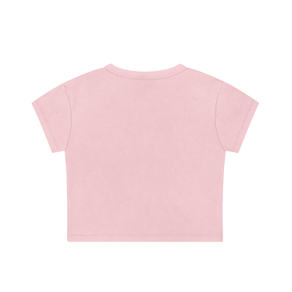 NWRLD ESSENTIALS / Snow Washed Crop Top - NWRLD CLOTHING