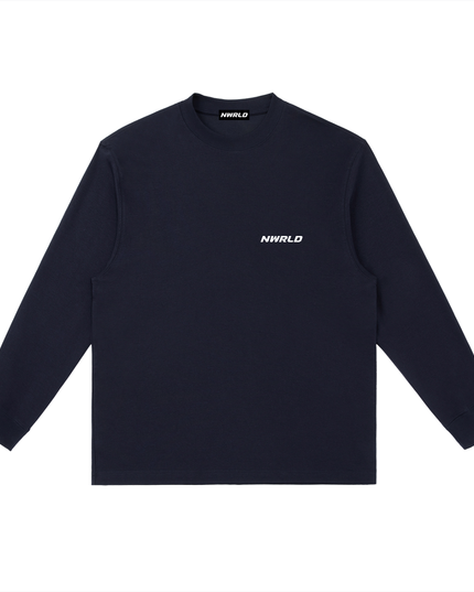 NWRLD 003 | Essential Crewneck Long-Sleeve T-Shirt