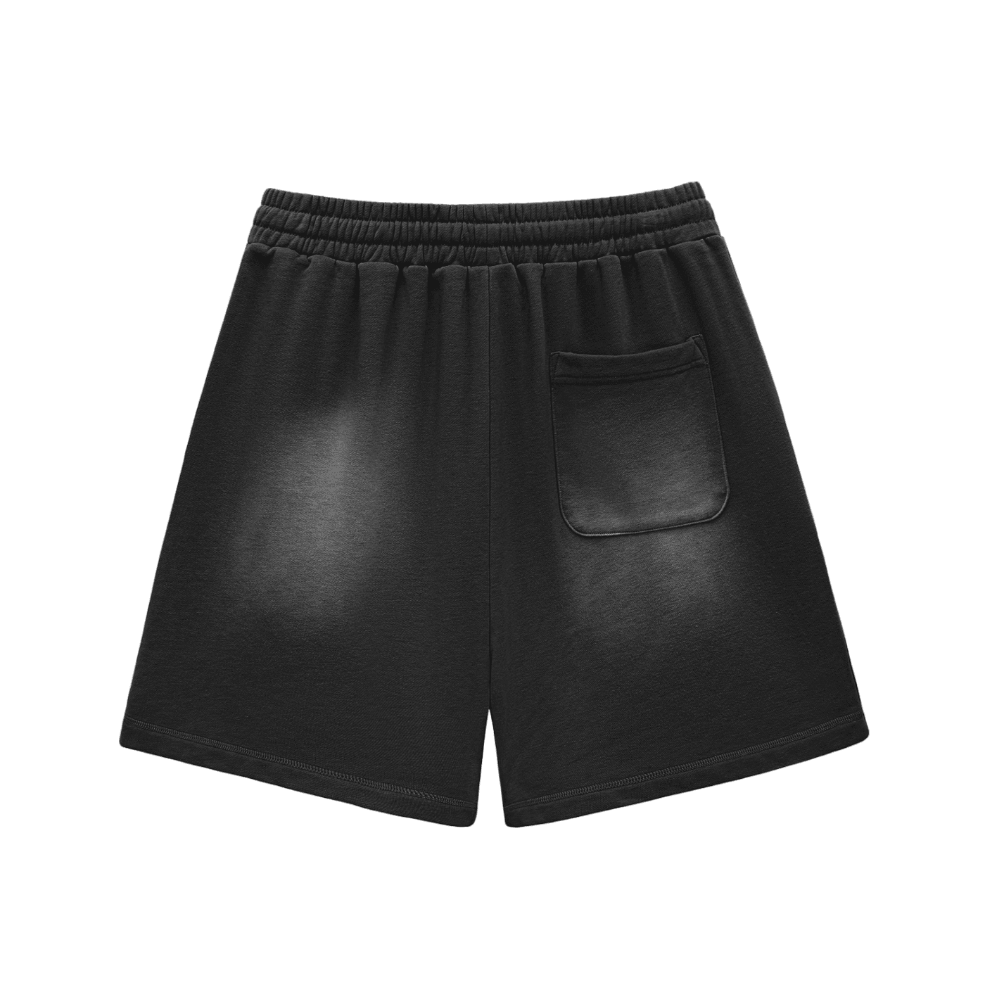 NWRLD ESSENTIALS / Sun Fade Raw Edge Shorts - NWRLD CLOTHING