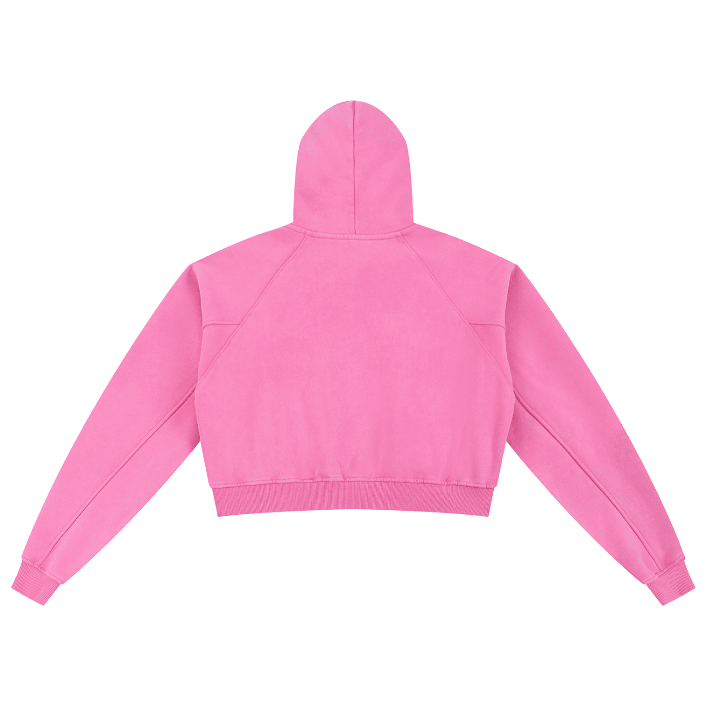 DARKMODE x METALMANIA / Snow Washed Cropped Hoodie - NWRLD CLOTHING