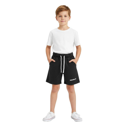 NWRLD ESSENTIALS / Snow Washed Shorts - NWRLD CLOTHING