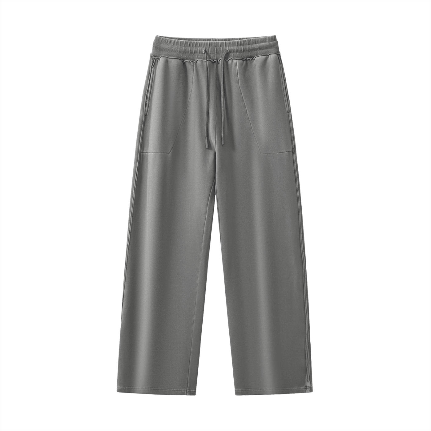 NWRLD CLEAN / Raw-Seam Enzyme Washed Sweatpants - NWRLD CLOTHING