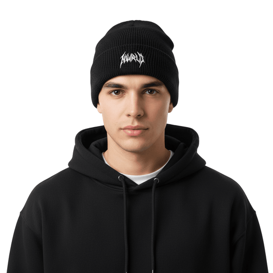 DARK MODE x METAL MANIA / beanie - NWRLD CLOTHING