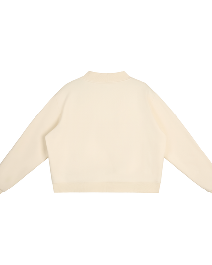 NWRLD 002 Mock-Neck Crew Sweatshirt