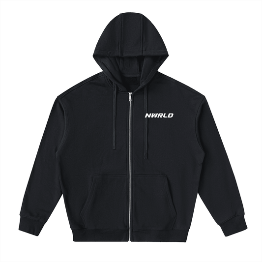 NWRLD ESSENTIALS / Drop-Shoulder Hoodie - NWRLD CLOTHING