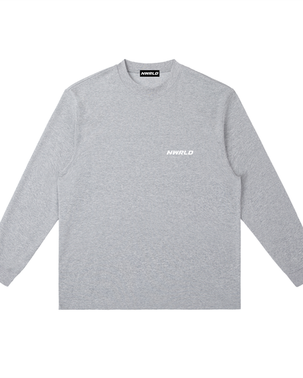 NWRLD 003 | Essential Crewneck Long-Sleeve T-Shirt