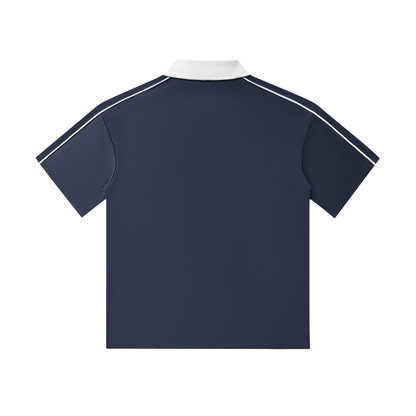 NWRLD ESSENTIALS / Short-Sleeve Polo Shirt - NWRLD CLOTHING