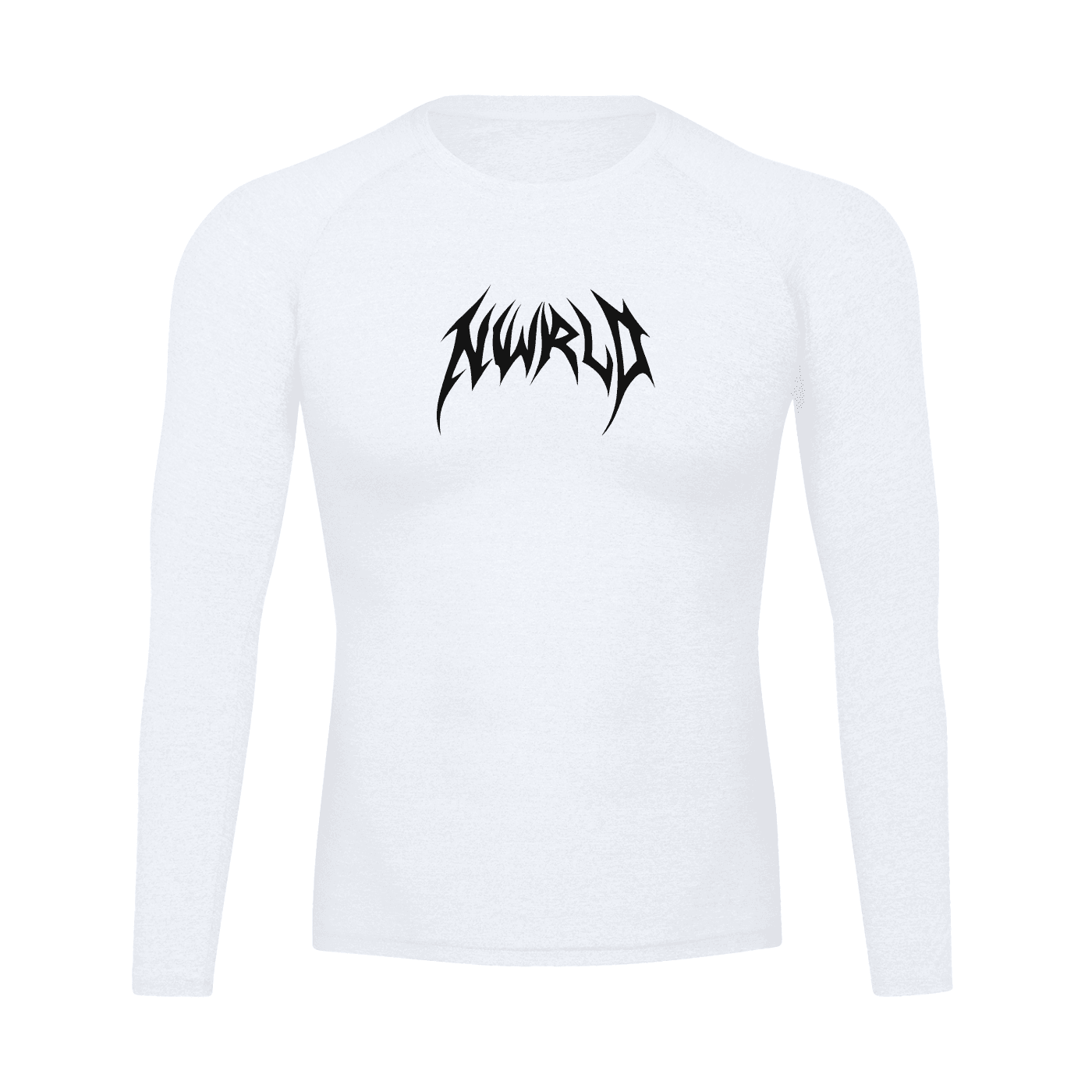 DARKMODE x METALMANIA / Long Sleeve Performance Compression T-shirt - NWRLD CLOTHING