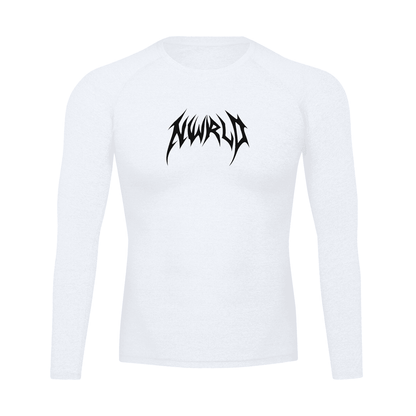 DARKMODE x METALMANIA / Long Sleeve Performance Compression T-shirt - NWRLD CLOTHING