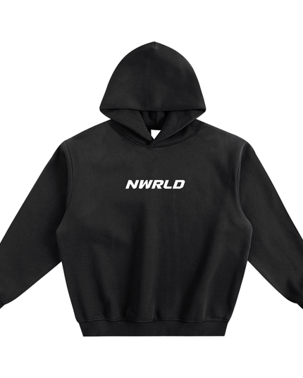 Fleeced Boxy Hoodie