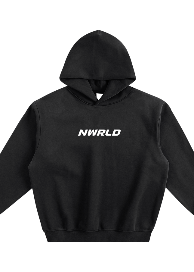 Fleeced Boxy Hoodie