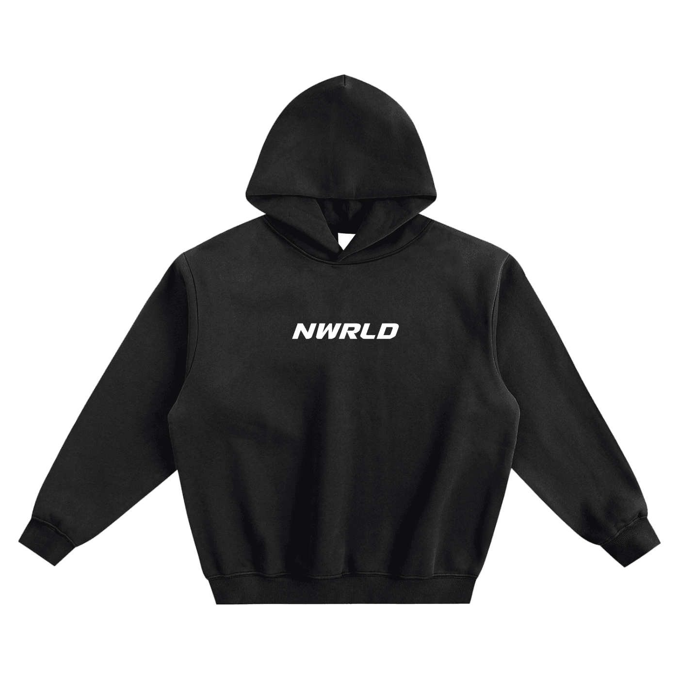 NWRLD ESSENTIALS / Fleeced Boxy Hoodie - NWRLD CLOTHING