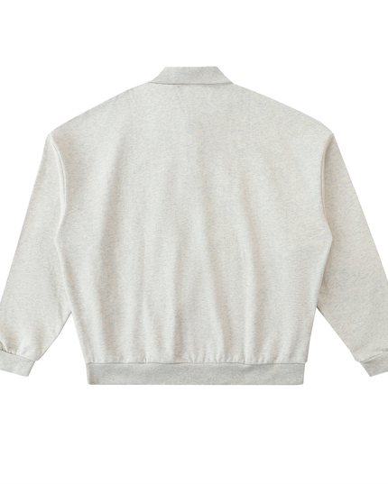 Heavyweight Fleece Polo Sweatshirt