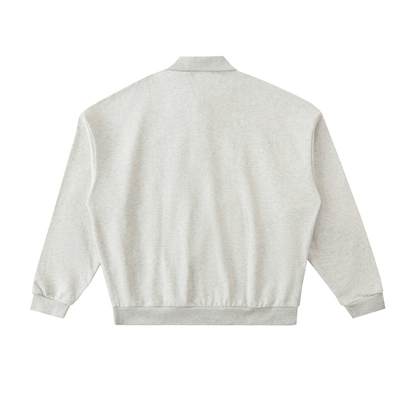 NWRLD CLEAN / Heavyweight Fleece Polo Sweatshirt - NWRLD CLOTHING