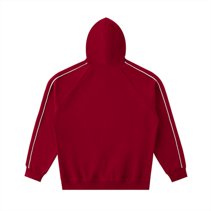 NWRLD ESSENTIALS / Contrast Piping Raglan Hoodie - NWRLD CLOTHING