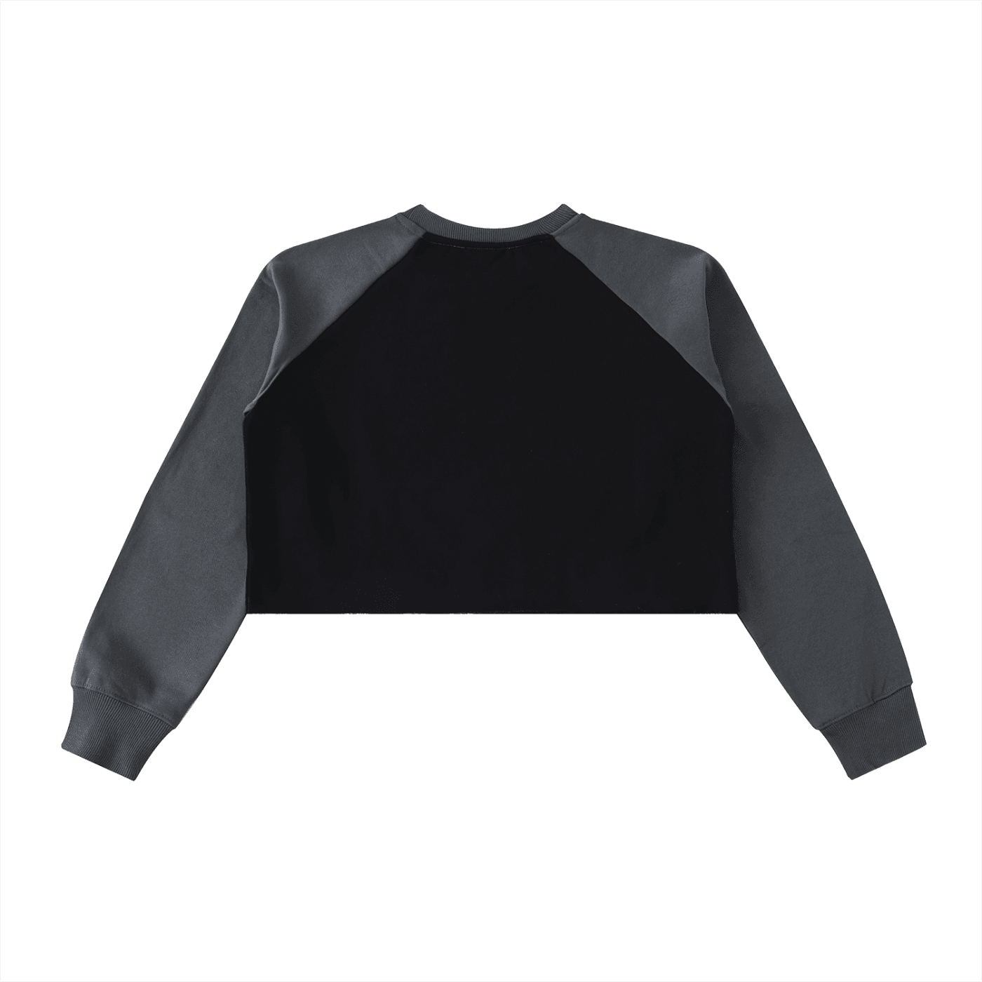 NWRLD CLEAN / Color-Block Raglan Crop Sweatshirt - NWRLD CLOTHING