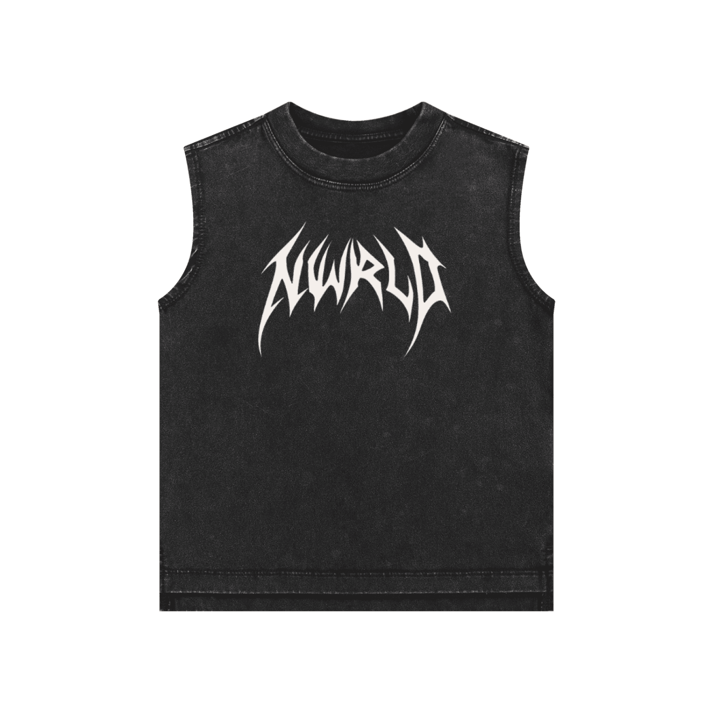 DARK MODE x METAL MANIA / Snow Washed Tank Top - NWRLD CLOTHING